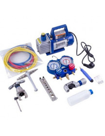 Вакуумний насос із комплектом інструментів Hamtek ТК-8А