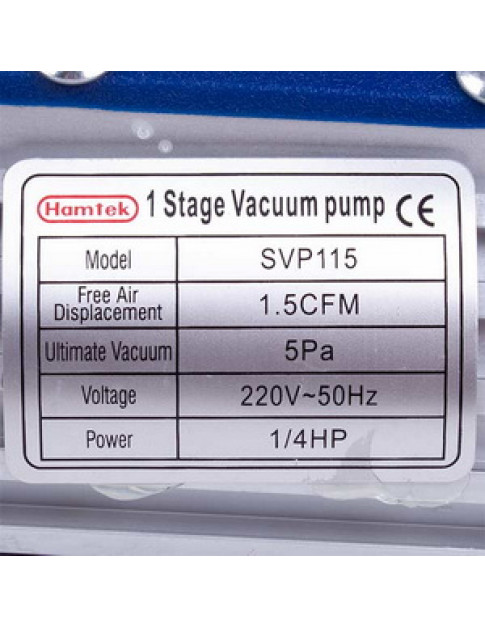 Вакуумний насос із комплектом інструментів Hamtek ТК-8А